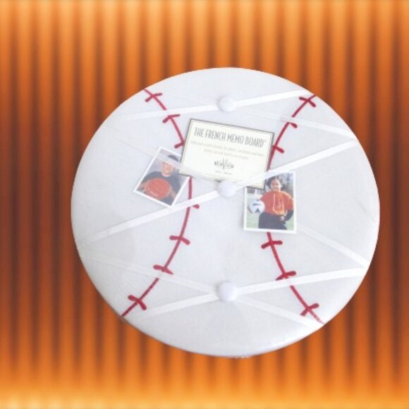 Basebalel ribbon Picture Frame Set of two - Picture 1 of 1